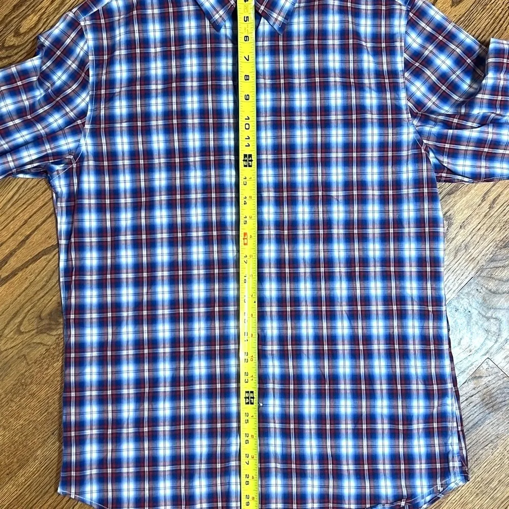 Banana Republic Multicolor Plaid Button Down Shirt‎
